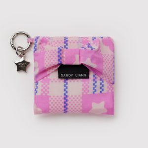 Baby Bow Baggu Market Plaid Pink - Baggu