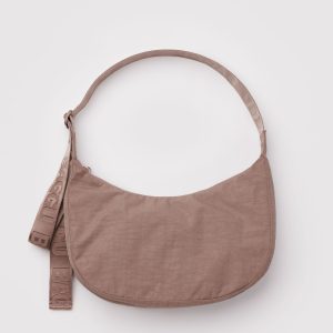 Medium Nylon Crescent Bag Toasted Almond - Baggu