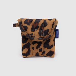 Puffy Earbuds Case Leopard - Baggu