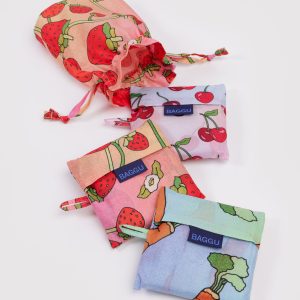 Standard Baggu Set of 3 Carrots & Berries - Baggu