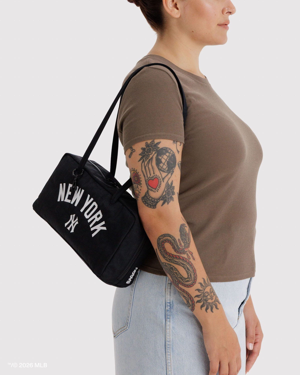 Nylon Bowler Bag New York Yankees™ - Baggu - Image 2