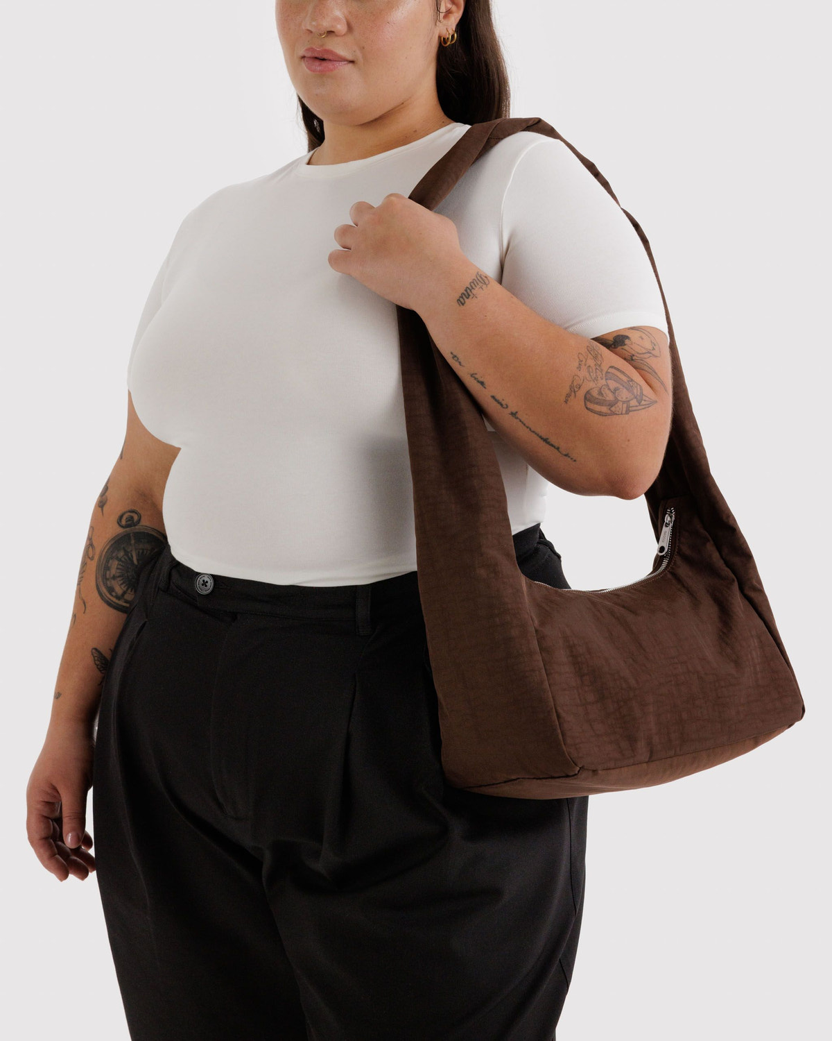 Nylon Meringue Bag Coffee - Baggu - Image 2