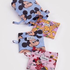 Standard Baggu Set of 3 Mickey, Minnie & Pluto - Baggu