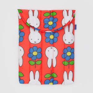 Puffy Laptop Sleeve 13"/14" Flower Miffy - Baggu