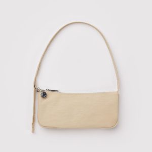 Nylon Pochette Custard - Baggu