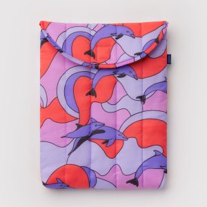 Puffy Laptop Sleeve 13"/14" Dolphins - Baggu