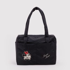 Small Cloud Carry-On Embroidered Minnie Mouse - Baggu