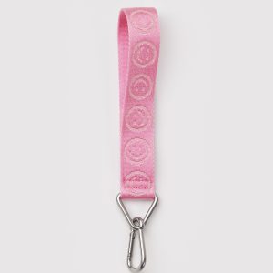 Logo Keychain Pink Happy - Baggu