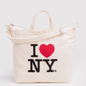 Horizontal Zip Duck Bag I Love NY - Baggu