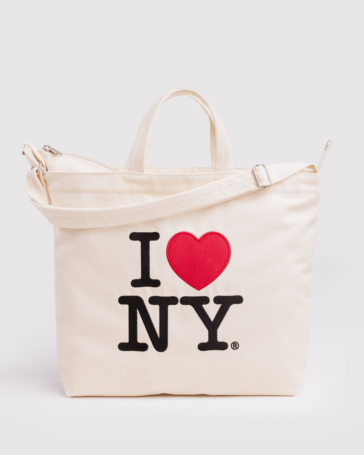 Horizontal Zip Duck Bag I Love NY - Baggu