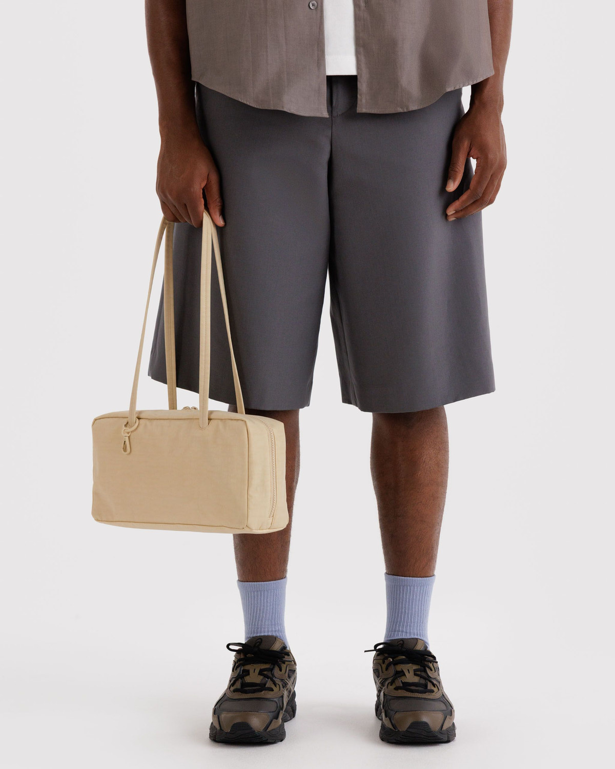 Nylon Bowler Bag Custard - Baggu - Image 3