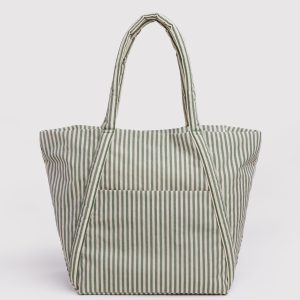 Cloud Bag Sage Stripe - Baggu