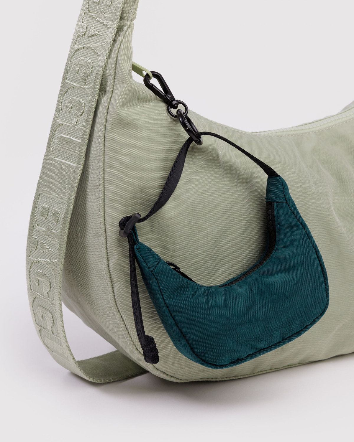 Crescent Bag Charm Deep Sea - Baggu - Image 2