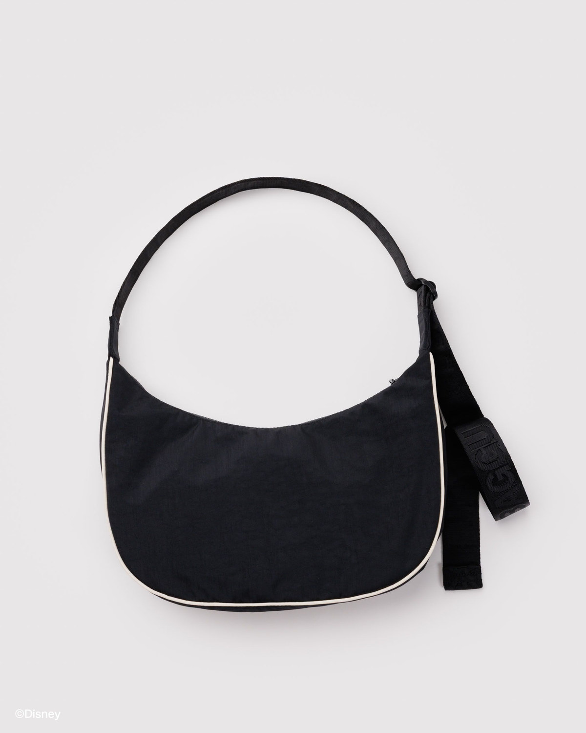 Medium Nylon Crescent Bag Embroidered Mickey Mouse Club - Baggu - Image 4