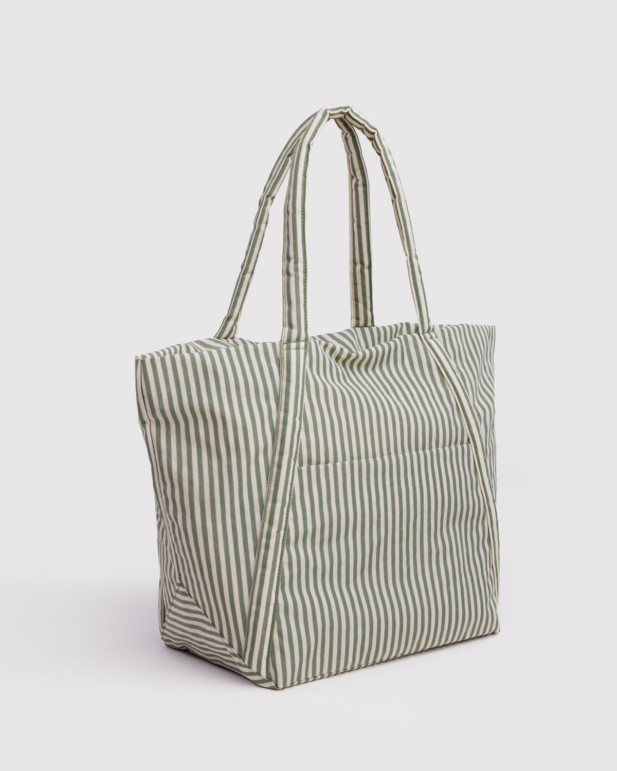 Cloud Bag Sage Stripe - Baggu - Image 3