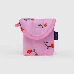 Puffy Earbuds Case Painted Wildflower - Baggu