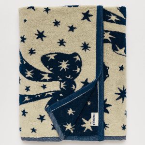 Bath Towel Cherub Bows - Baggu