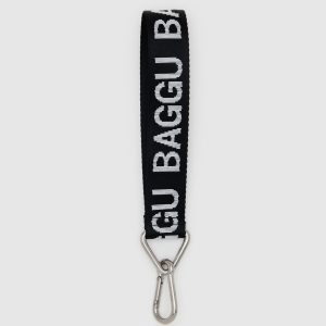 Logo Keychain Black & White - Baggu