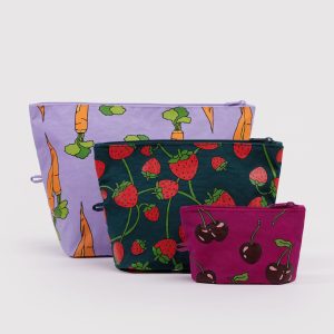 Go Pouch Set Carrots & Berries - Baggu