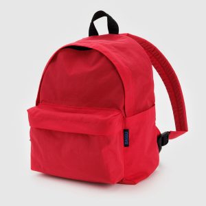 Medium Nylon Backpack Candy Apple - Baggu