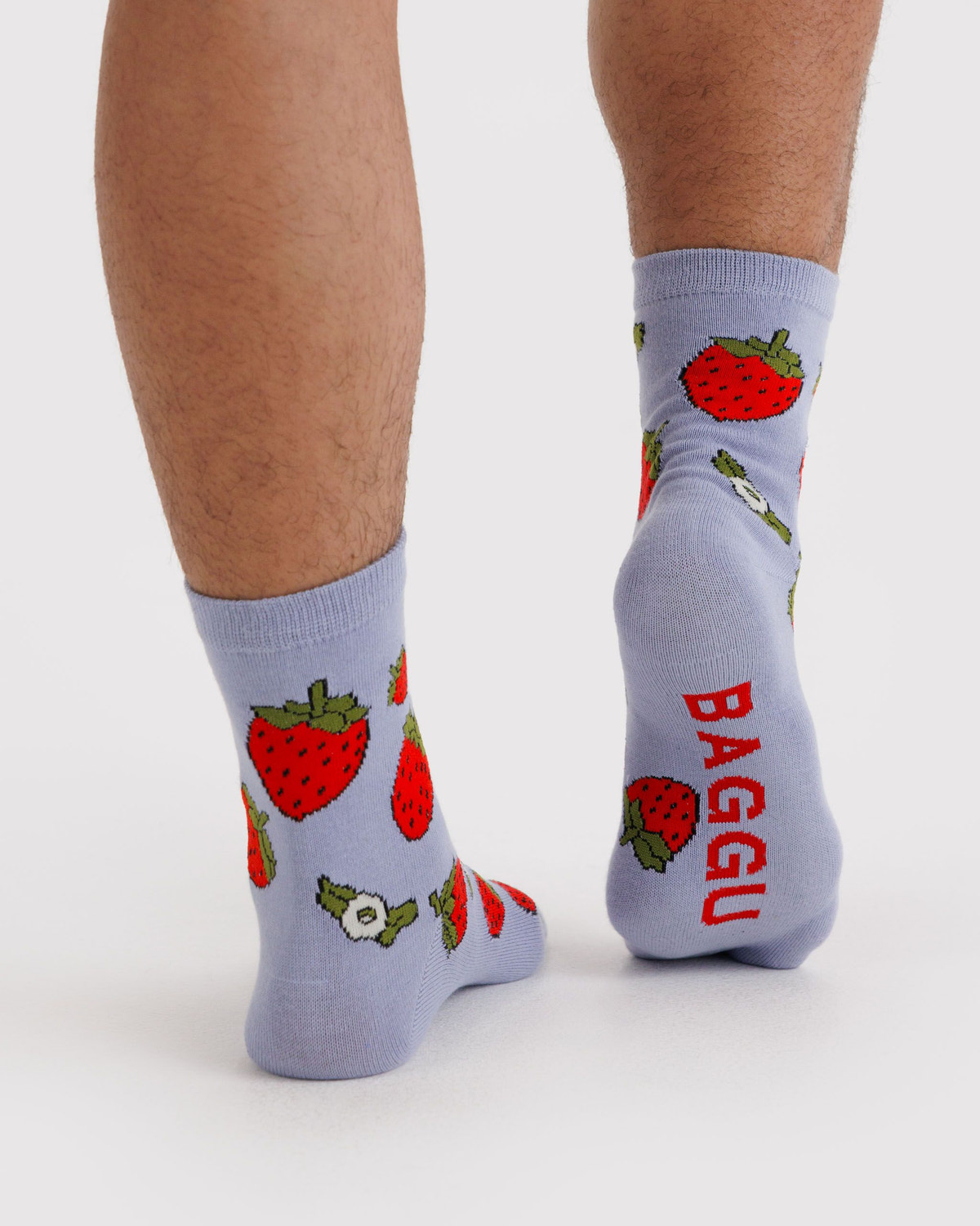 Crew Sock Strawberry Blossom - Baggu - Image 3