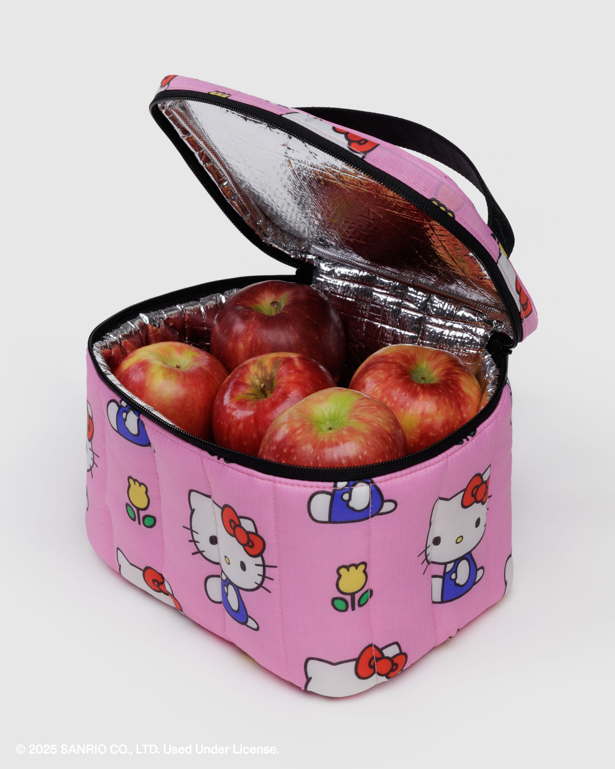 Puffy Lunch Bag Hello Kitty Pink - Baggu - Image 2