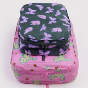 Large Packing Cube Set Spring Animals - Baggu