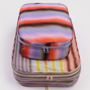 Large Packing Cube Set Gradient Stripes - Baggu