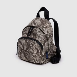 Mini Nylon Backpack Snakeskin - Baggu