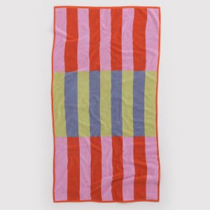 Bath Towel Pool Stripe - Baggu