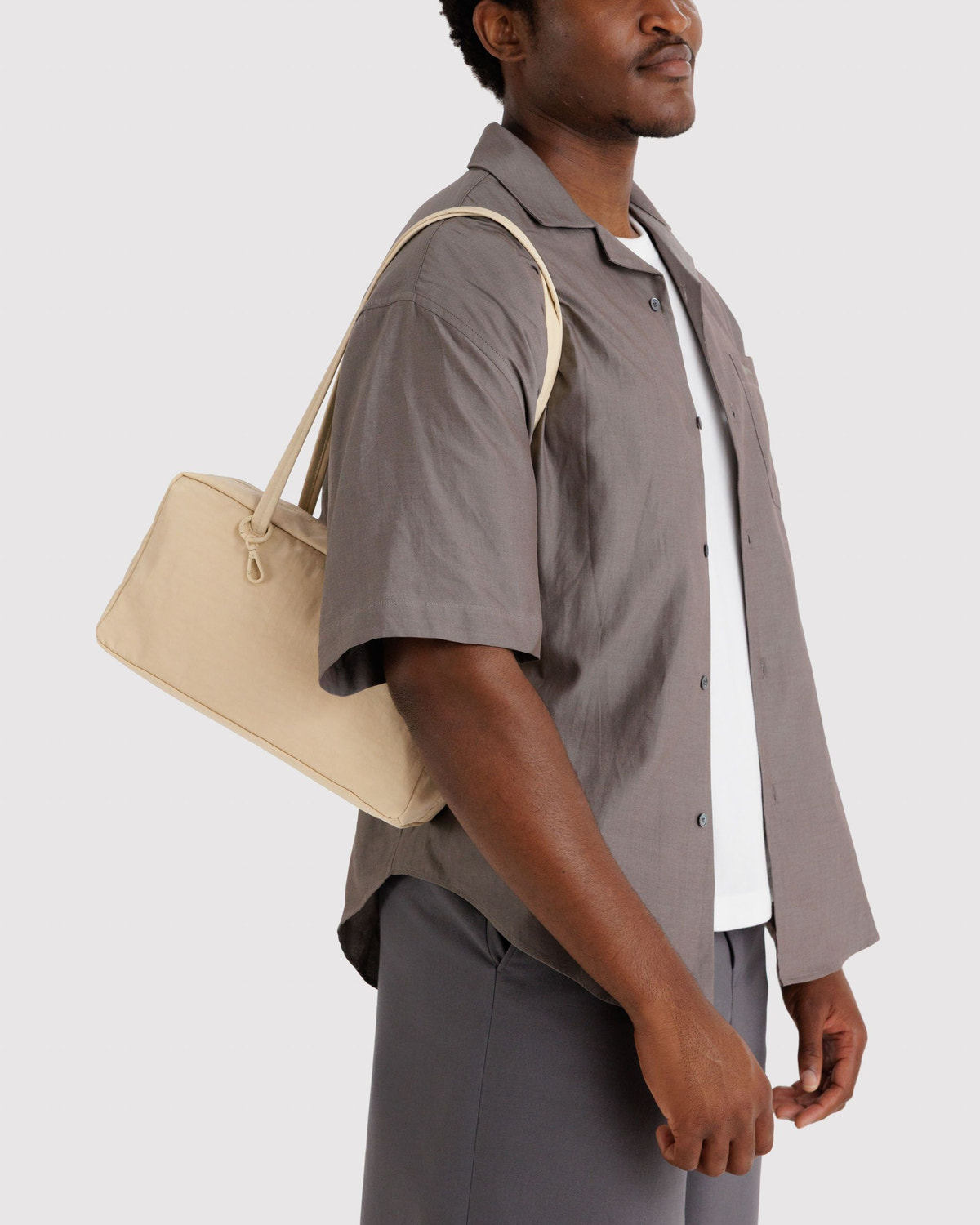 Nylon Bowler Bag Custard - Baggu - Image 2