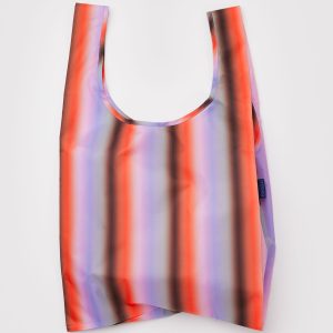 Standard Baggu Gradient Stripe Poppy & Lilac - Baggu