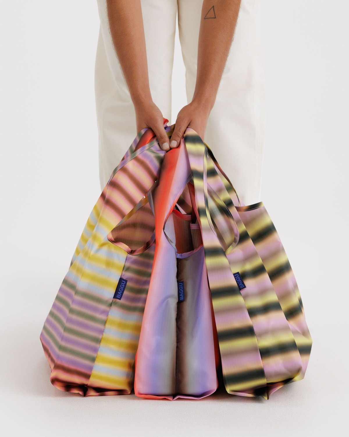 Standard Baggu Set of 3 Gradient Stripes - Baggu - Image 2
