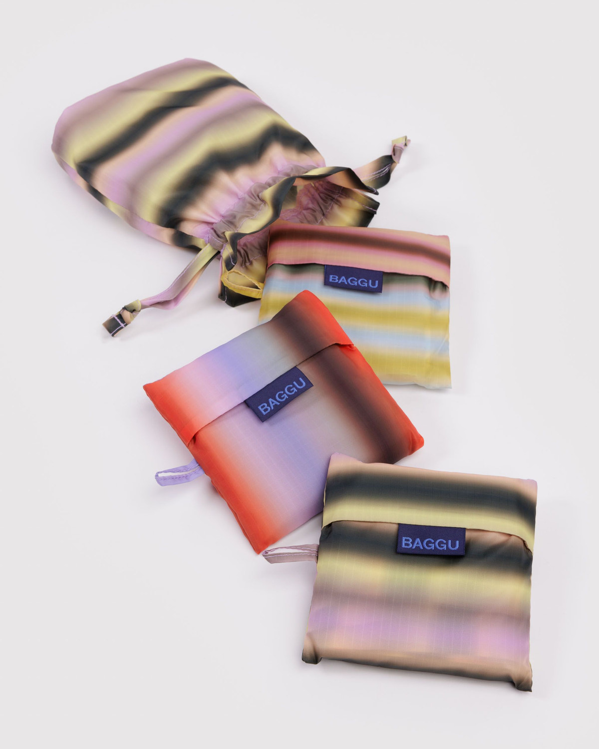 Standard Baggu Set of 3 Gradient Stripes - Baggu