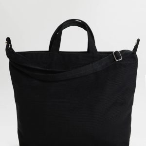 Horizontal Zip Duck Bag Black - Baggu