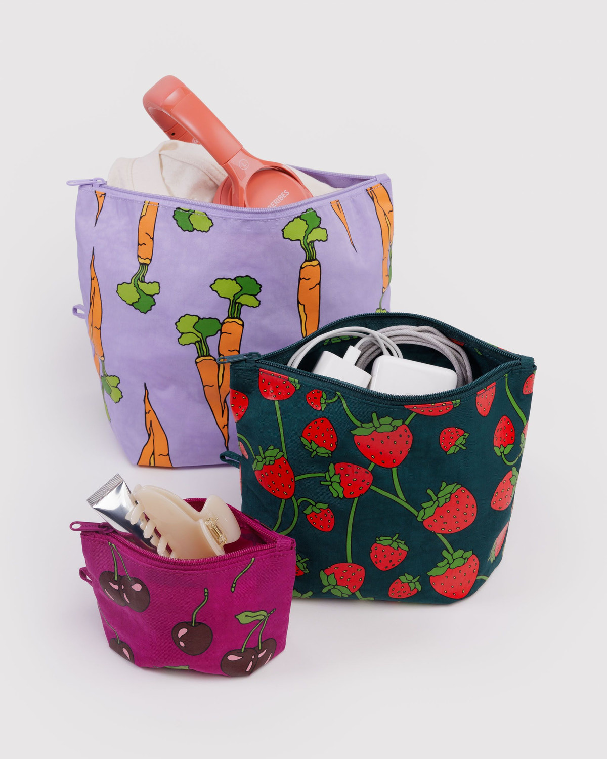 Go Pouch Set Carrots & Berries - Baggu - Image 2
