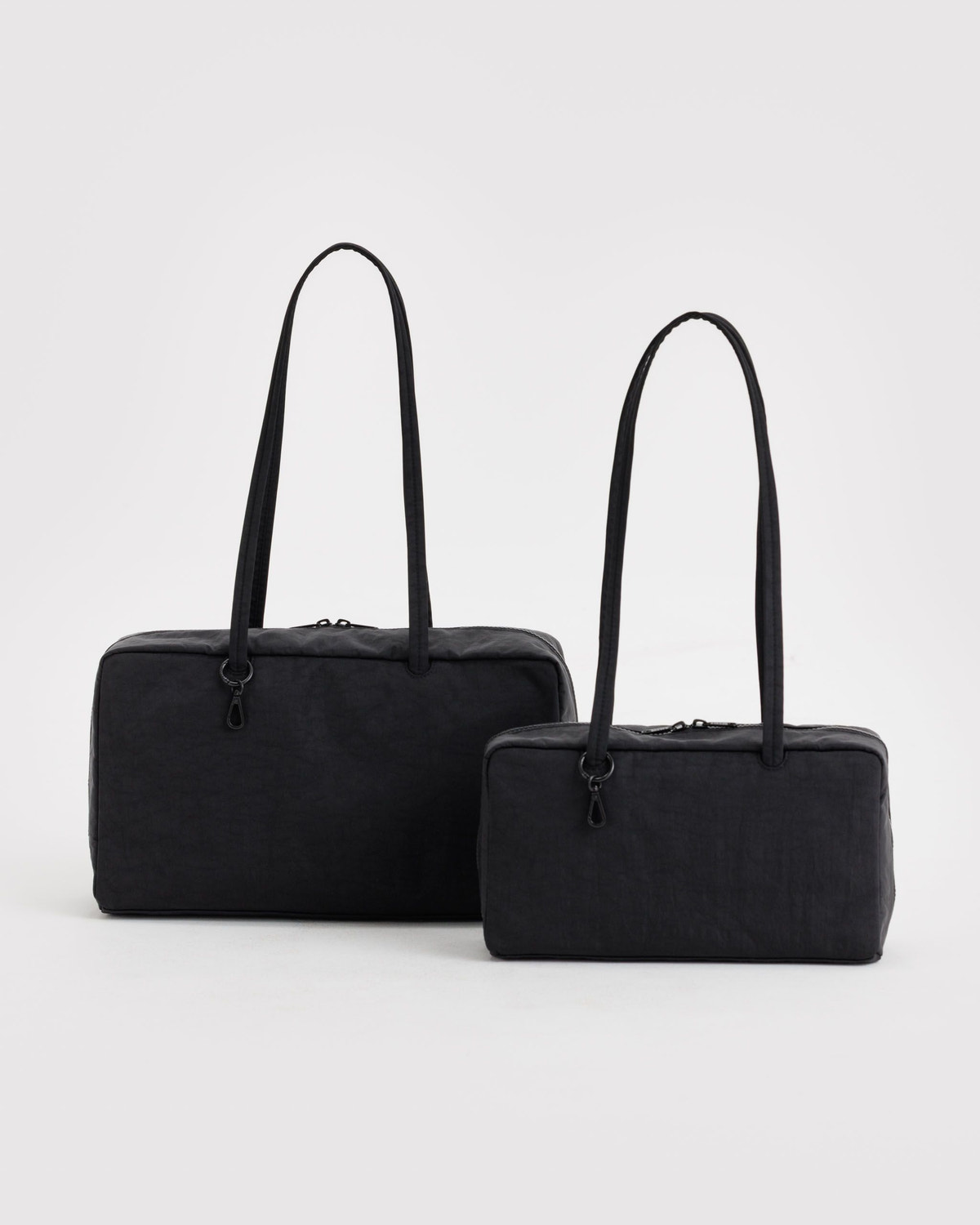 Medium Nylon Bowler Bag Black - Baggu - Image 5