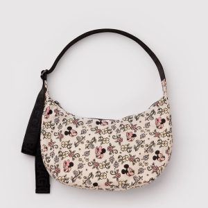Medium Nylon Crescent Bag Storybook Floral - Baggu