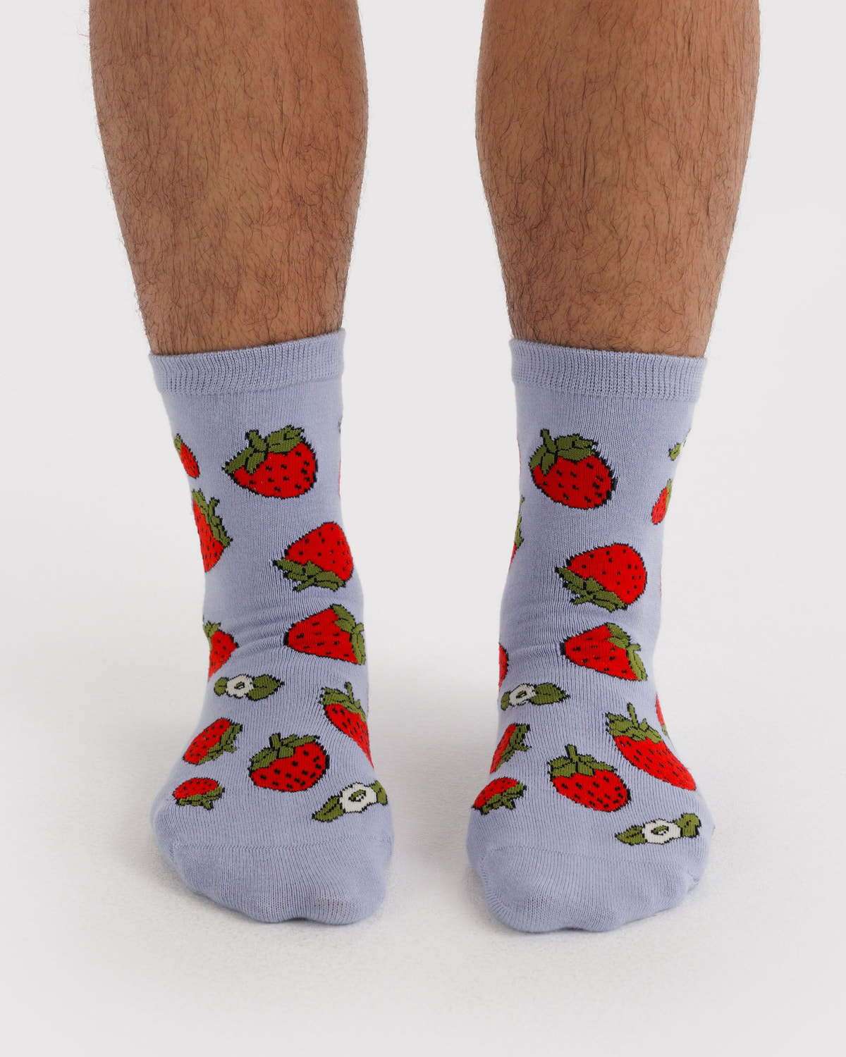 Crew Sock Strawberry Blossom - Baggu - Image 2