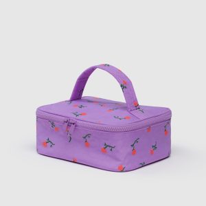 Small Cosmetic Case Painted Wildflower - Baggu