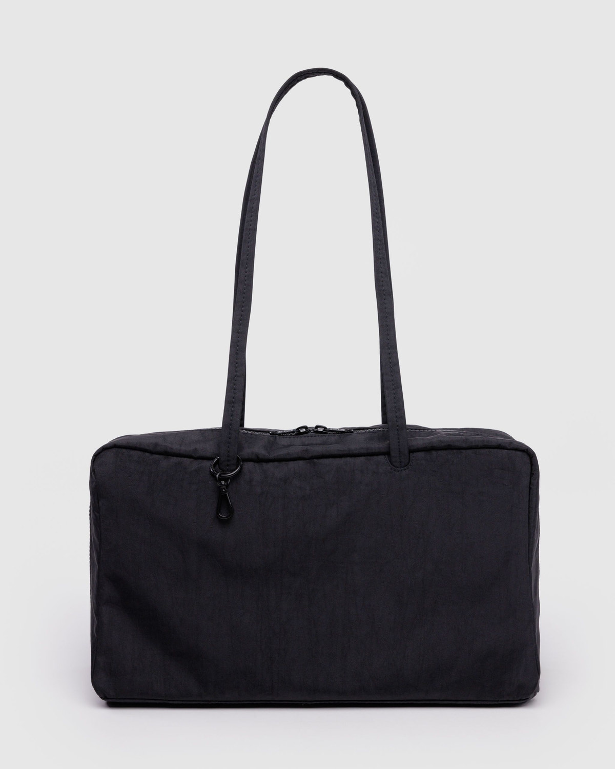 Medium Nylon Bowler Bag Black - Baggu