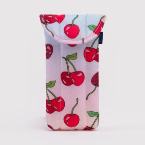 Puffy Glasses Sleeve Cherries - Baggu